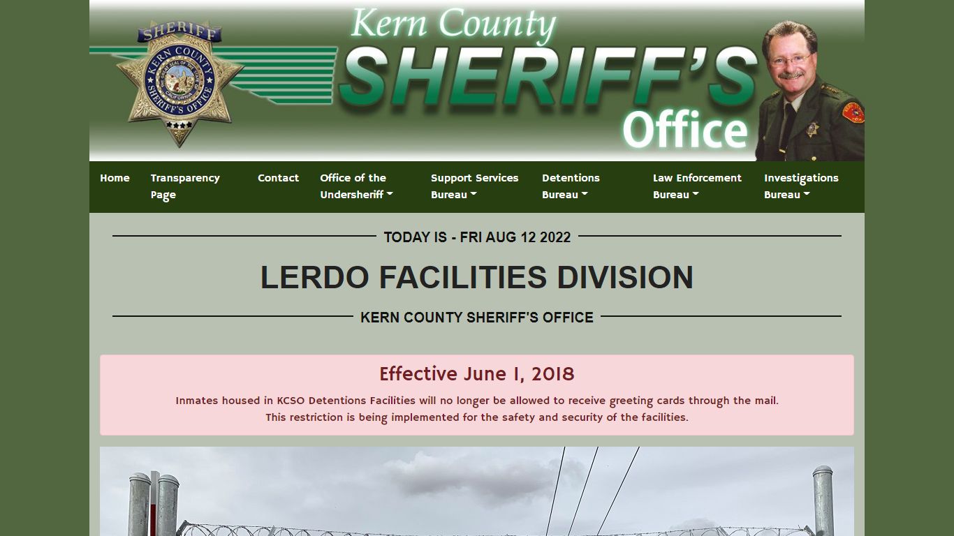 Lerdo Facilities | KCSO